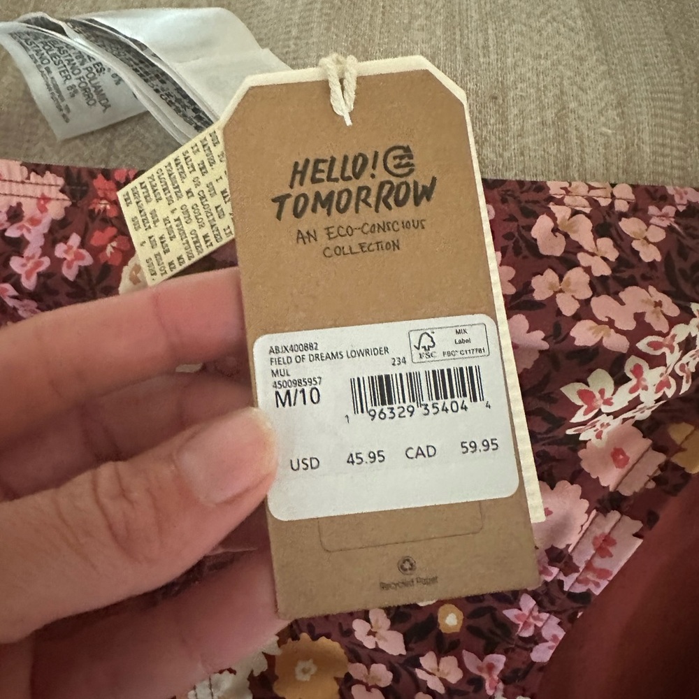 BNWT Billabong floral bikini - Picture 2 of 3